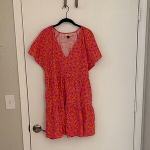 Universal Thread Pink and Orange Dress